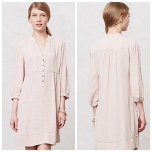 COPY - Maeve blush pink 3/4 sleeve shift dress